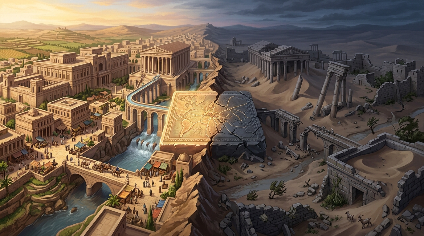 The Mysterious Rise and Fall of Ancient Civilizations: Why Great Cities Were Built and Abandoned